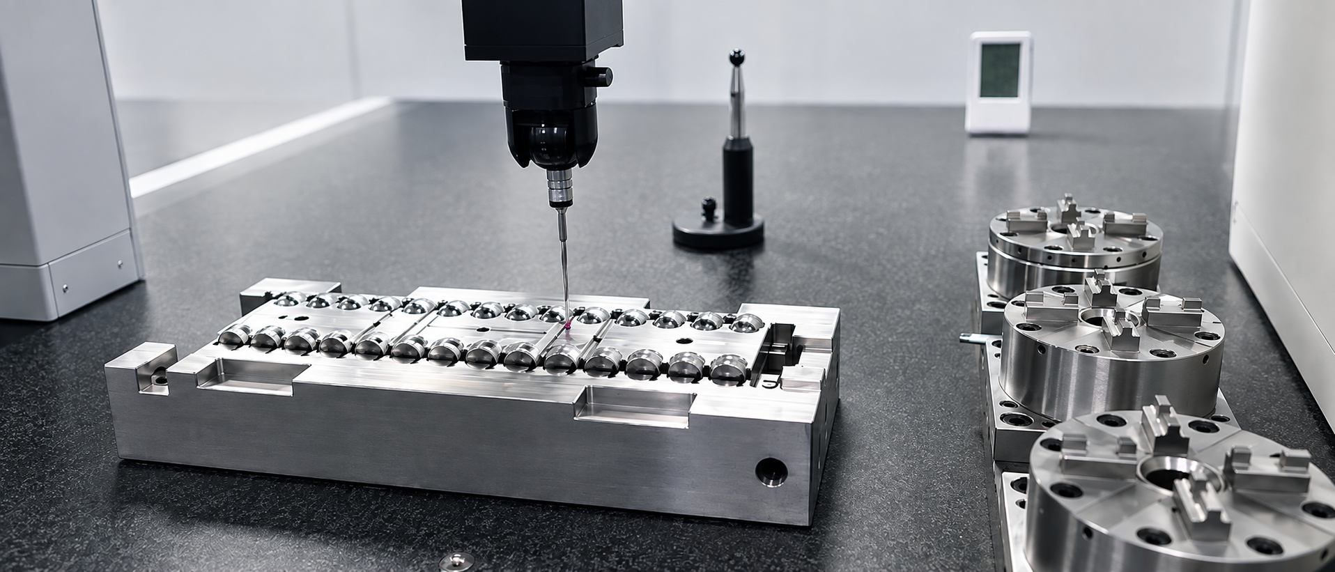 Precision inspection of CNC machined components