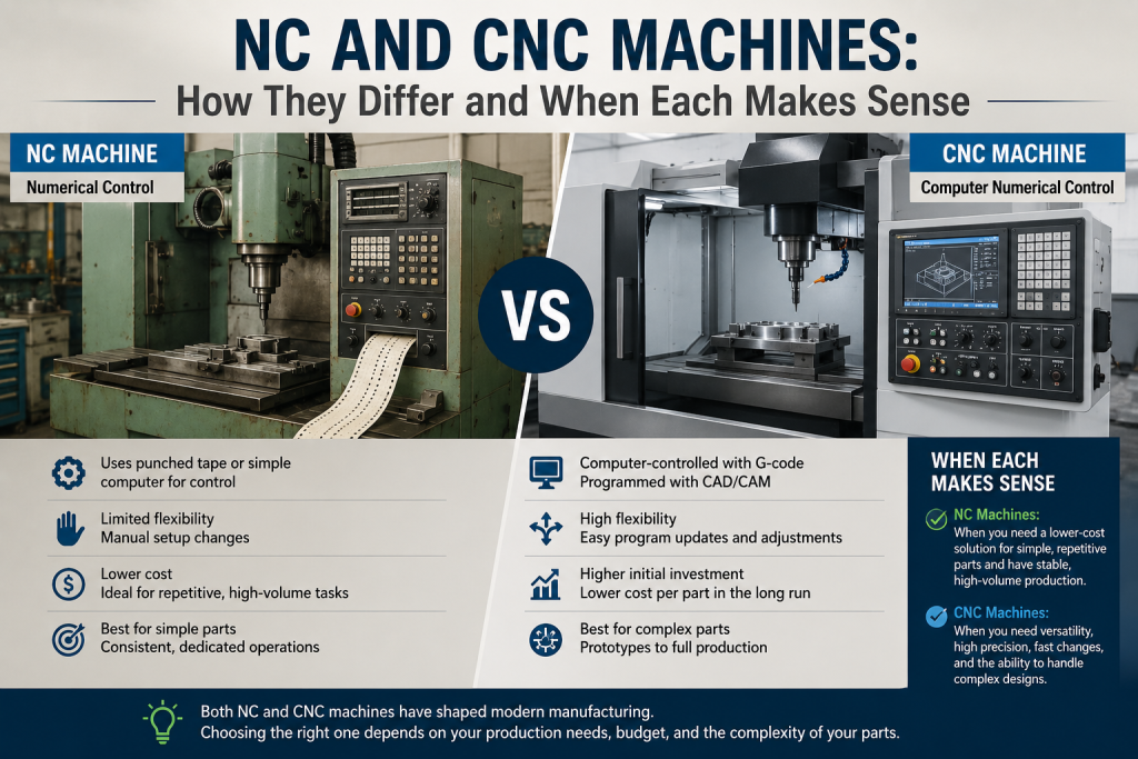 nc cnc machining