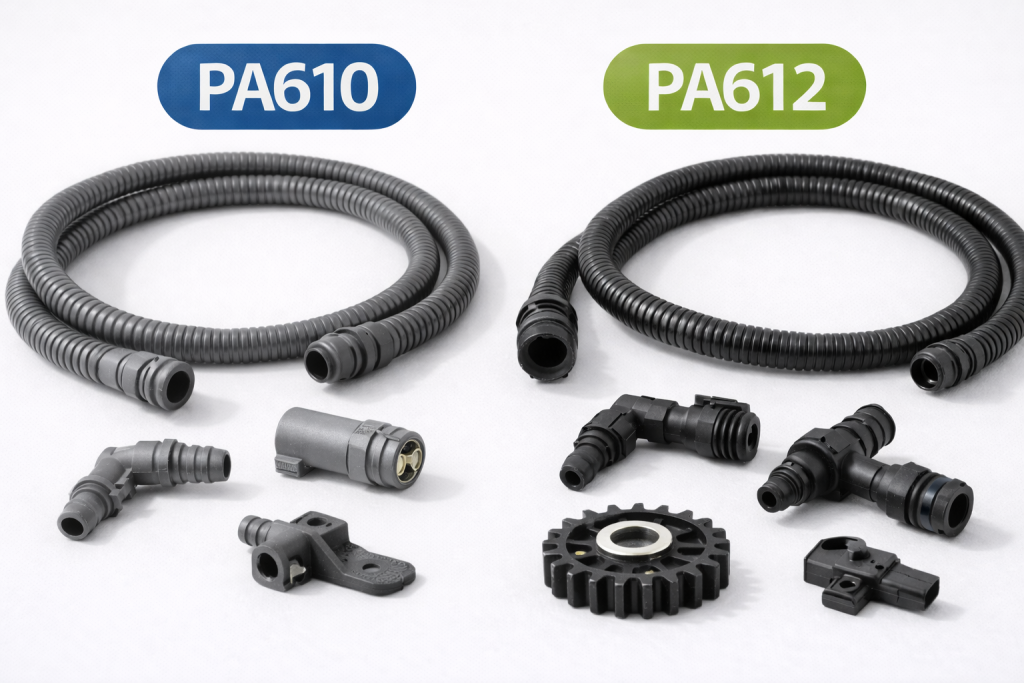pa610 pa612 long chain nylon parts humidity dimension stability