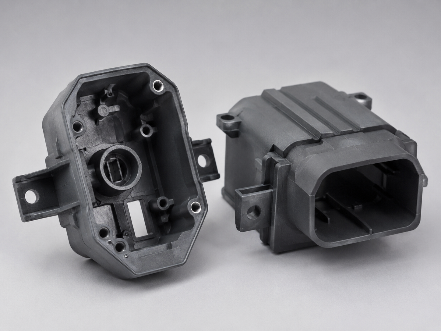 PA66 nylon injection molded housings for demanding mechanical applications