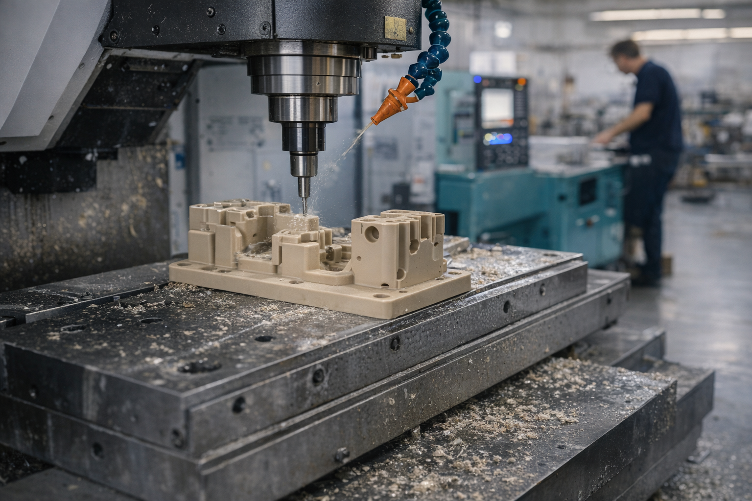 Prototype CNC machining production at Kemal
