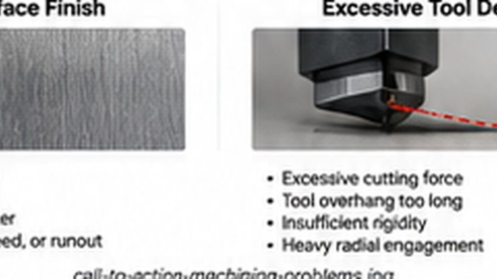 rake angle machining problems