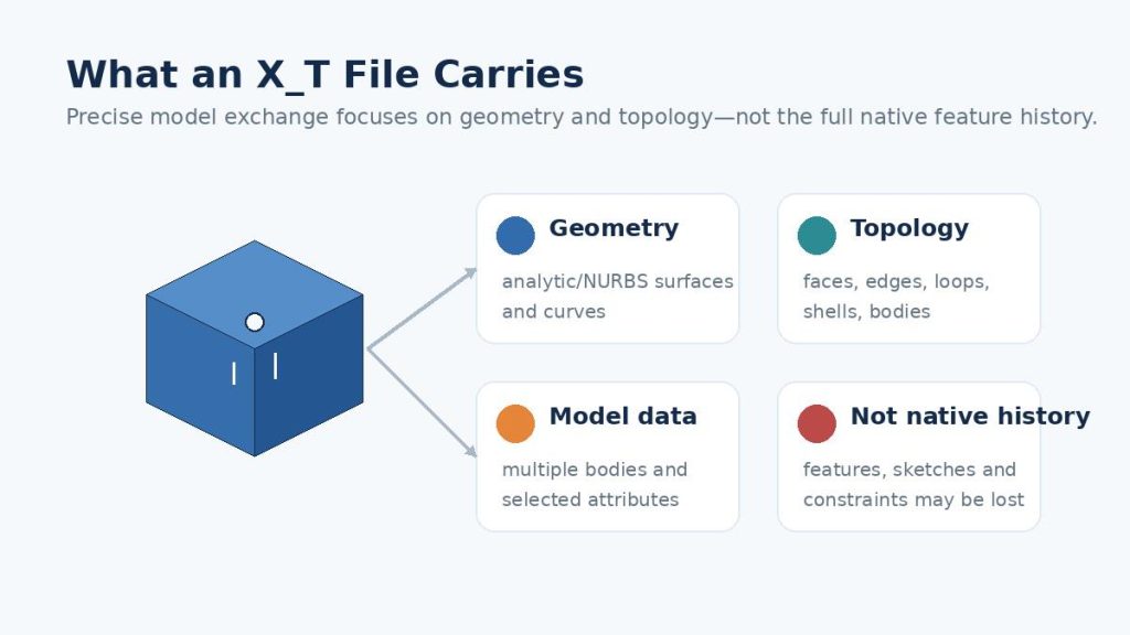 what x t file contains